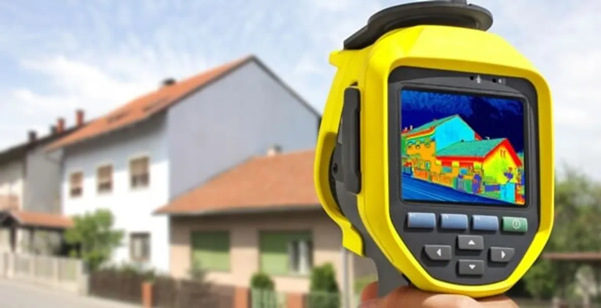 home energy audit service performing exterior thermal inspection to identify energy loss in Flagstaff, AZ