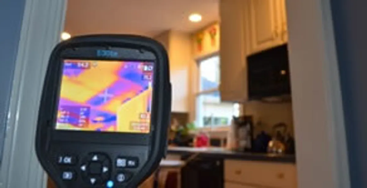 home energy audit service using thermal imaging to evaluate electrical efficiency inside a home in Flagstaff, AZ
