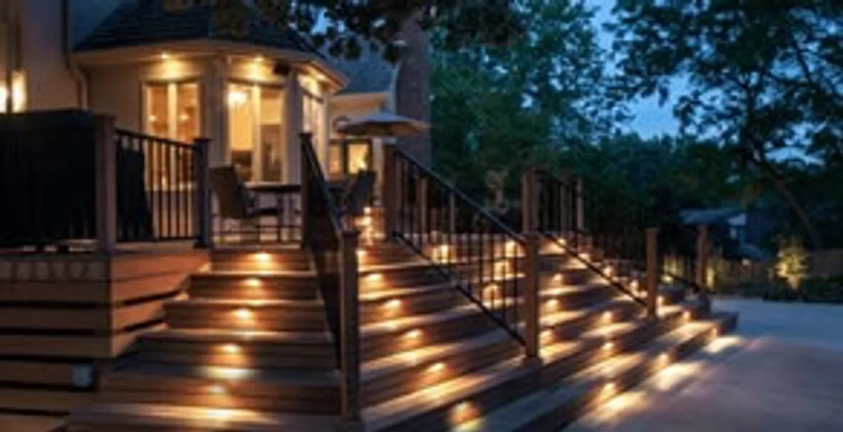 Residential electrician installing outdoor lighting for home safety in Flagstaff, AZ